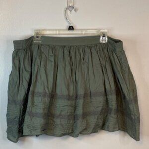 Rubbish Green knee length skirt